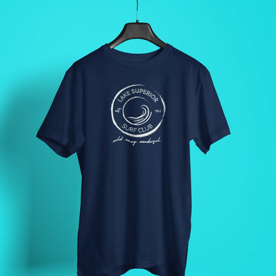 Men's Michigan Tee With lake Superior Logo