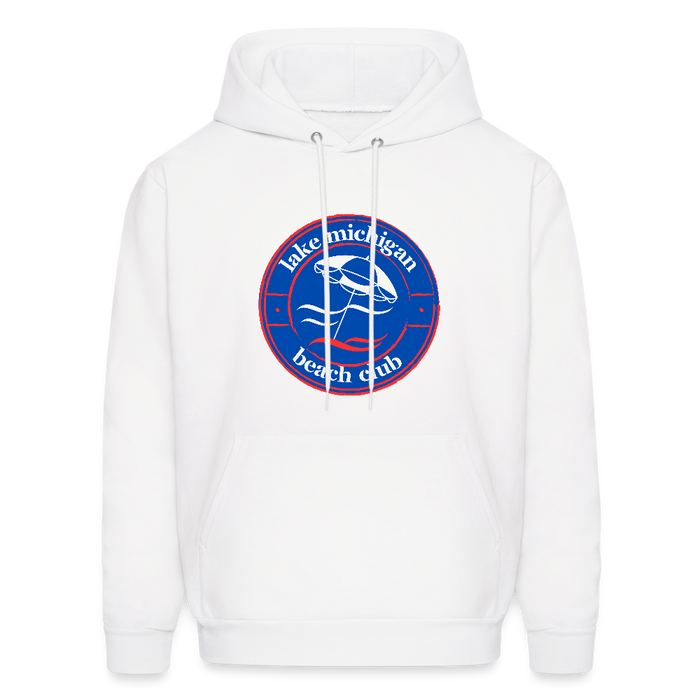 Lake Michigan Fresh Coast™ Hoodie – Fresh Coast Prep (Red, White & Blue) - white