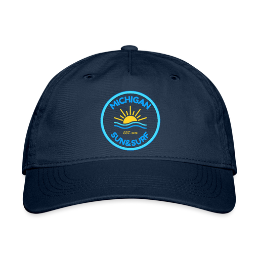 Michigan Sun & Surf “Sunset Edition” Hat – Premium Unisex Baseball Cap - navy