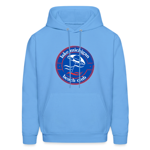 Lake Michigan Fresh Coast™ Hoodie – Fresh Coast Prep (Red, White & Blue) - carolina blue