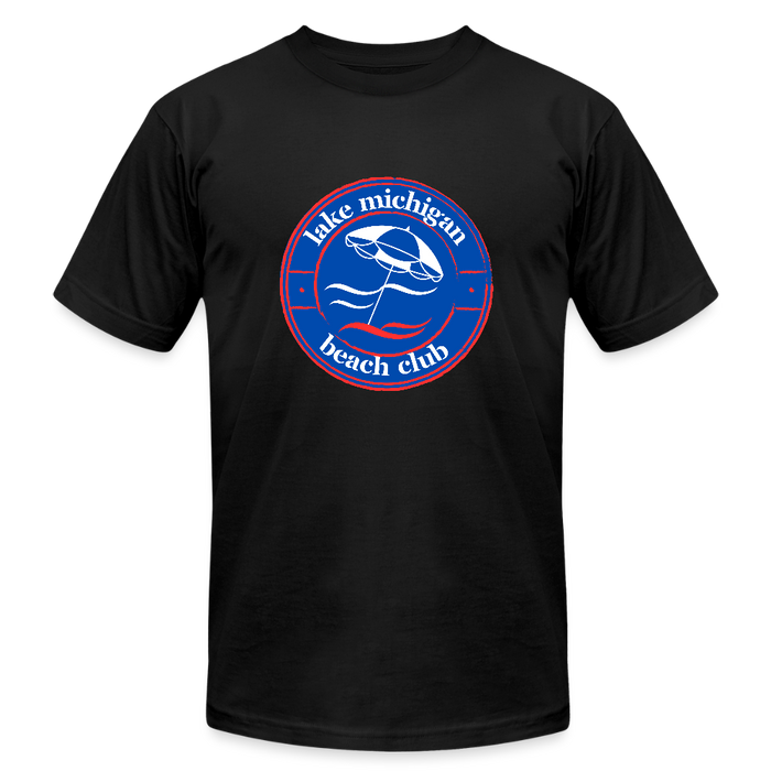 Lake Michigan Fresh Coast™ Tee – Red, White & Blue - black