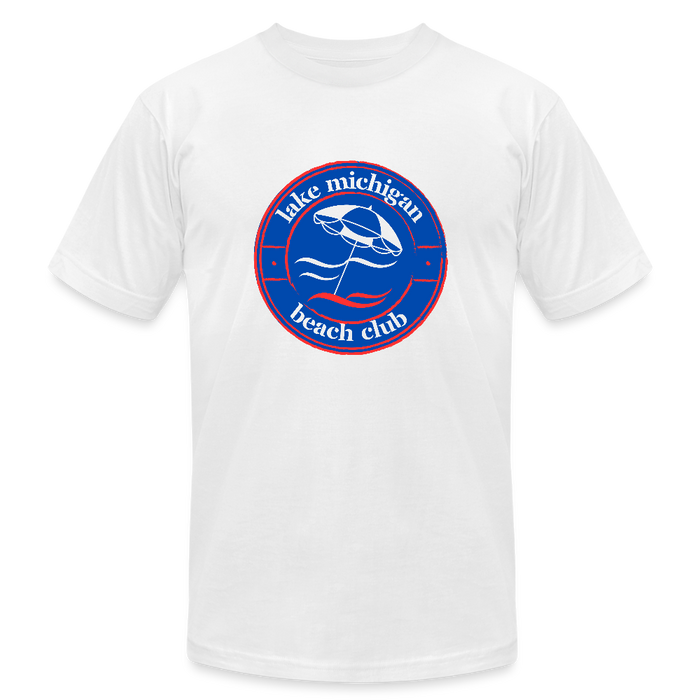 Lake Michigan Fresh Coast™ Tee – Red, White & Blue - white