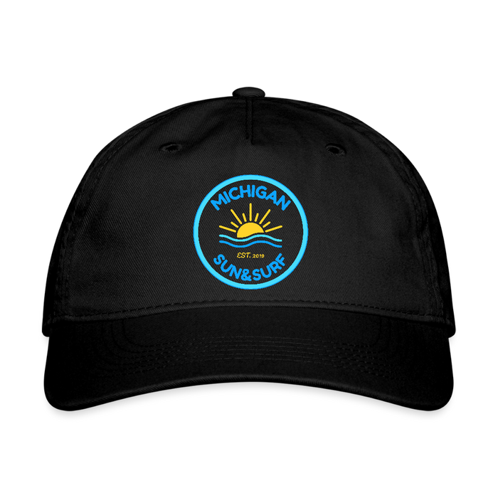 Michigan Sun & Surf “Sunset Edition” Hat – Premium Unisex Baseball Cap - black