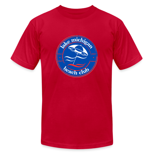 Lake Michigan Fresh Coast™ Tee – Red, White & Blue - red