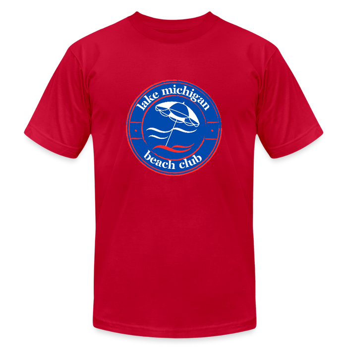 Lake Michigan Fresh Coast™ Tee – Red, White & Blue - red