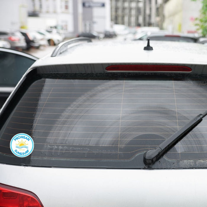 Michigan Sun & Surf  Sticker – Premium Vinyl Decal