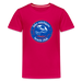 Lake Michigan Fresh Coast™ Kids’ Tee – Red, White & Blue (Fresh Coast Prep™) - dark pink