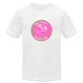 Lake Huron Beach Club™ Tee – Fresh Coast Prep (Pink & Green Solid) - white