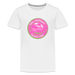 Lake Michigan Fresh Coast™ Kids’ Tee – Pink & Green (Fresh Coast Prep™) - white