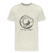 Lake Superior Surf Club Premium Unisex T-Shirt – Wild. Wavy. Wonderful. - heather oatmeal