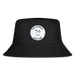 Lake Michigan Beach Club Kid’s Bucket Hat – Premium Cotton Beach Hat for Kids - black