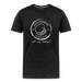 Lake Superior Surf Club Premium Unisex T-Shirt – White Logo | Wild. Wavy. Wonderful. - charcoal grey