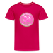 Lake Huron Beach Club™ Kids’ Tee – Red, White & Blue (Fresh Coast Prep™) - dark pink