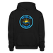 Michigan Sun & Surf™ Heavy Blend Hoodie – Classic Fit & Retro Vibes - black
