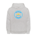 Michigan Sun & Surf™ Kids Hoodie – Retro Style for Little Explorers - heather gray