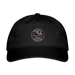 Lake Huron Beach Club Organic Baseball Cap – Pink & Green Logo - black