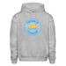 Michigan Sun & Surf™ Heavy Blend Hoodie – Classic Fit & Retro Vibes - heather gray