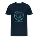 Lake Superior Surf Club Premium Unisex T-Shirt – Aqua Logo | Wild. Wavy. Wonderful. - deep navy