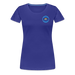 Michigan Sun & Surf™ Women's Premium Tee – Retro Beach Vibes - royal blue