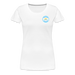 Michigan Sun & Surf™ Women's Premium Tee – Retro Beach Vibes - white