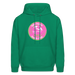 Lake Huron Beach Club™ Hoodie – Fresh Coast Prep (Pink & Green) - kelly green