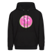 Lake Huron Beach Club™ Hoodie – Fresh Coast Prep (Pink & Green) - black