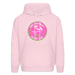 Lake Michigan Fresh Coast™ Hoodie – Fresh Coast Prep (Pink & Green) - pale pink
