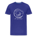 Lake Superior Surf Club Premium Unisex T-Shirt – White Logo | Wild. Wavy. Wonderful. - royal blue