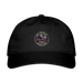 Lake Michigan Beach Club Organic Baseball Cap – Pink & Green Logo - black