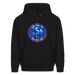 Lake Huron Beach Club™ Hoodie – Fresh Coast Prep (Red, White & Blue) - black