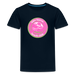 Lake Huron Beach Club™ Kids’ Tee – Red, White & Blue (Fresh Coast Prep™) - deep navy