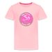 Lake Huron Beach Club™ Kids’ Tee – Red, White & Blue (Fresh Coast Prep™) - pink