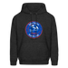 Lake Huron Beach Club™ Hoodie – Fresh Coast Prep (Red, White & Blue) - charcoal grey