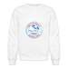 Fresh Coast Prep Crewneck Sweatshirt – Lake Michigan Beach Club | Blue & Red Logo - white