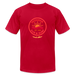 Michigan Sun & Surf “Sunset Edition” Unisex Jersey T-Shirt – Bella + Canvas - red