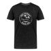 Lake Michigan Beach Club™ Men’s T-Shirt – White Logo - charcoal grey