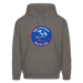 Lake Michigan Fresh Coast™ Hoodie – Fresh Coast Prep (Red, White & Blue) - asphalt gray