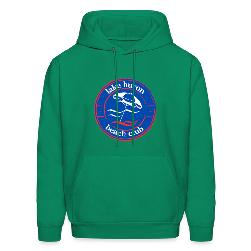 Lake Huron Beach Club™ Hoodie – Fresh Coast Prep (Red, White & Blue) - kelly green