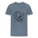 Lake Superior Surf Club Premium Unisex T-Shirt – Wild. Wavy. Wonderful. - steel blue