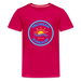 Michigan Sun & Surf™ Kids Premium Tee – Soft, Tough, and Beach-Ready - dark pink