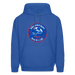 Lake Michigan Fresh Coast™ Hoodie – Fresh Coast Prep (Red, White & Blue) - royal blue