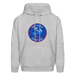Lake Huron Beach Club™ Hoodie – Fresh Coast Prep (Red, White & Blue) - heather gray