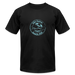 Lake Huron Beach Club Unisex Jersey T-Shirt – Soft Teal Logo | Bella + Canvas - black