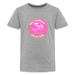 Lake Michigan Fresh Coast™ Kids’ Tee – Pink & Green (Fresh Coast Prep™) - heather gray