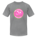 Lake Michigan Fresh Coast™ T-Shirt – Green & Pink Solid | Michigan Beach Store - slate