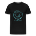 Lake Superior Surf Club Premium Unisex T-Shirt – Aqua Logo | Wild. Wavy. Wonderful. - black