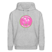 Lake Huron Beach Club™ Hoodie – Fresh Coast Prep (Pink & Green) - heather gray