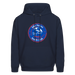 Lake Huron Beach Club™ Hoodie – Fresh Coast Prep (Red, White & Blue) - navy