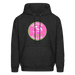 Lake Huron Beach Club™ Hoodie – Fresh Coast Prep (Pink & Green) - charcoal grey