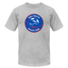 Lake Huron Beach Club™ Tee – Fresh Coast Prep (Red, White & Blue) - heather gray